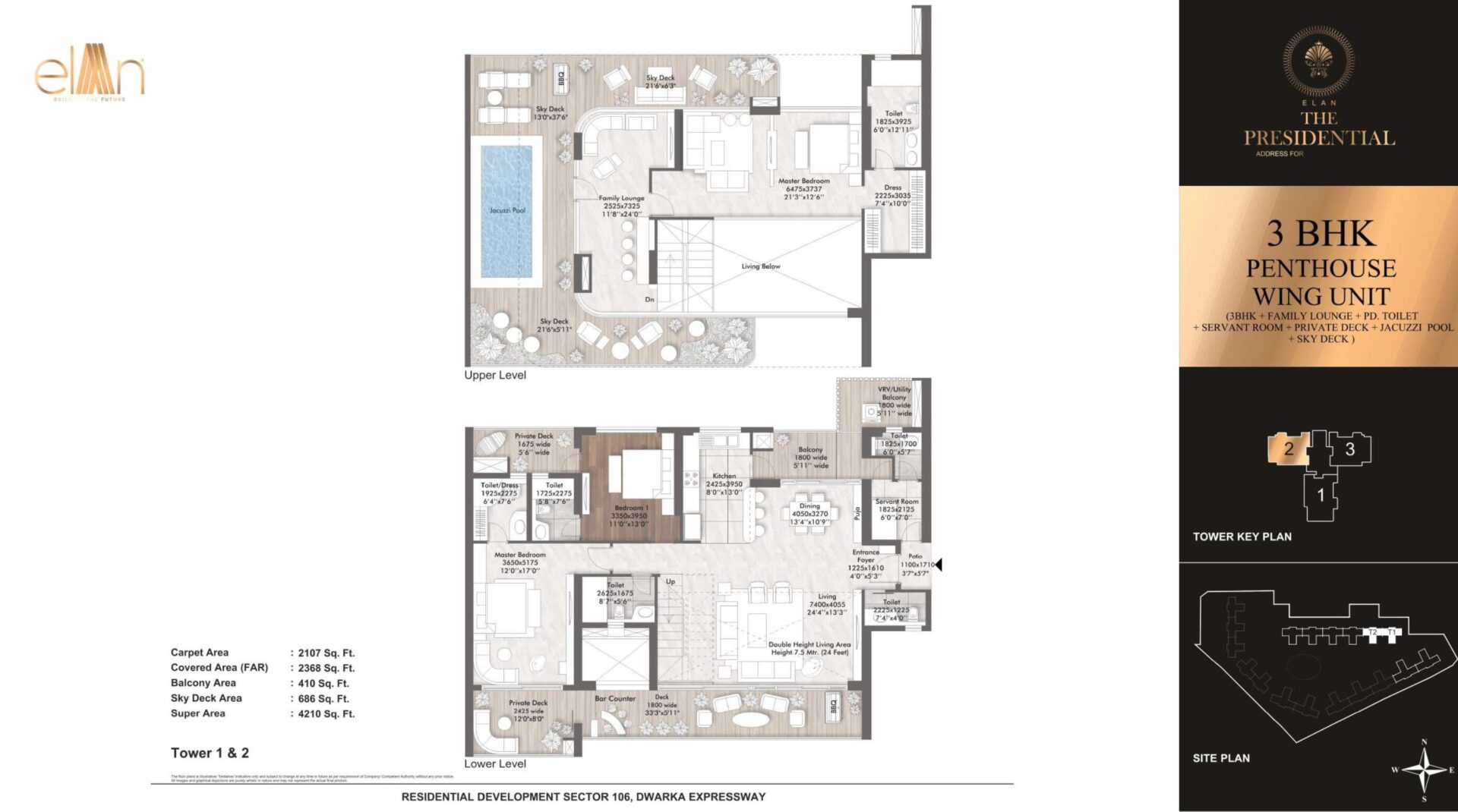 Elan the Presidential Floor Plan